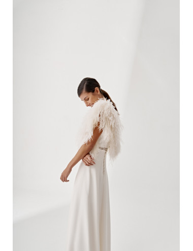 Chaleco de plumas Jimena -...