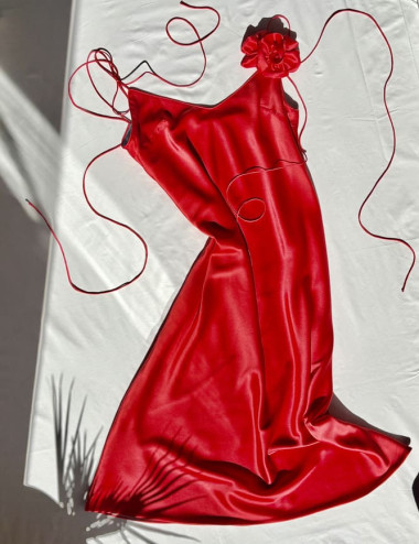 Vestido lencero Gemini Lotus