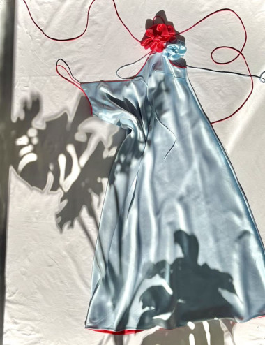 Gemini Lotus slip dress